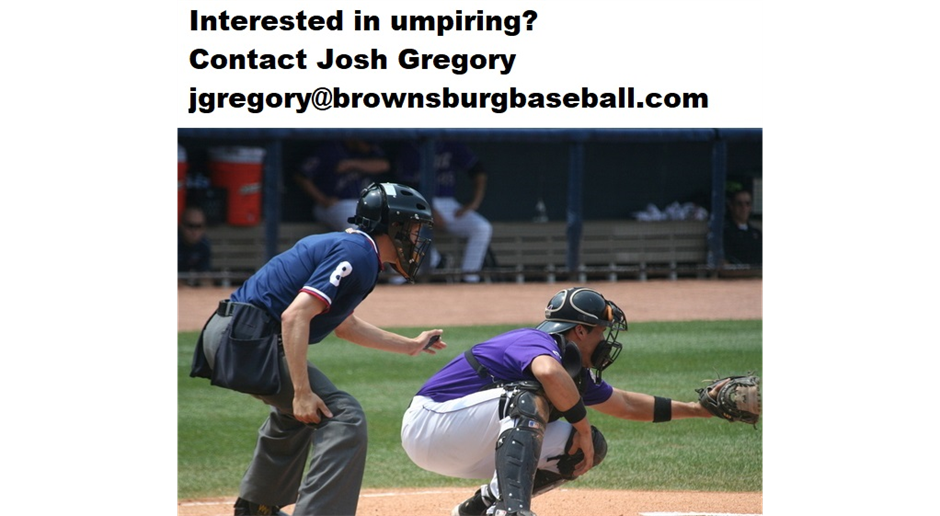 Calling all Umpires!