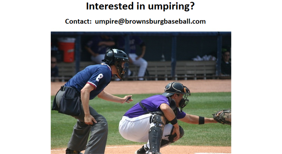 Calling all Umpires!