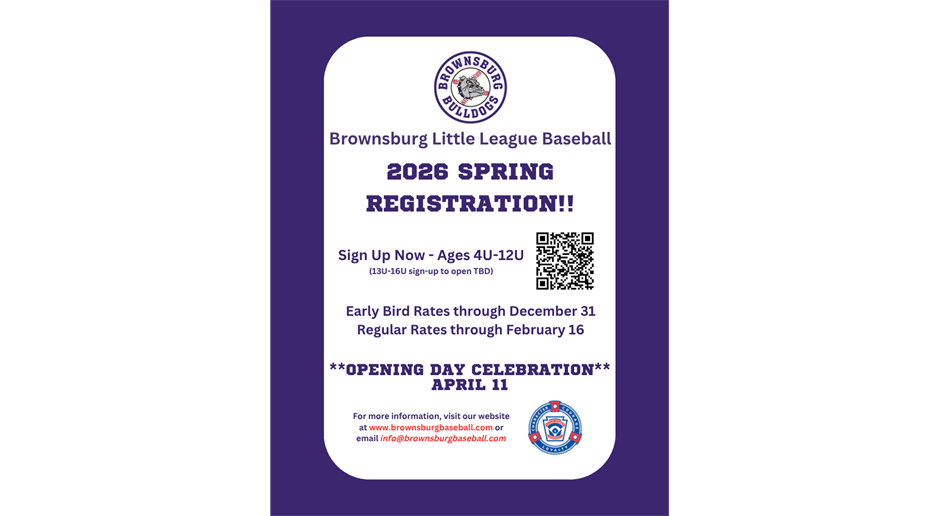 Spring 2026 Registration Open