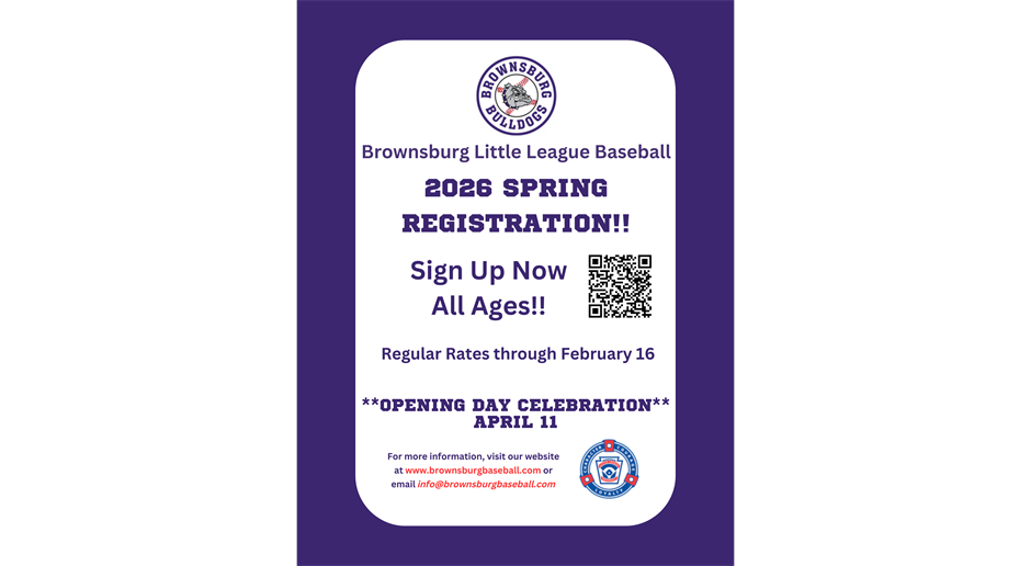 Spring 2026 Registration Open