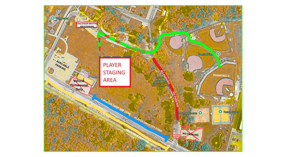 2026 Opening Day Parade Map